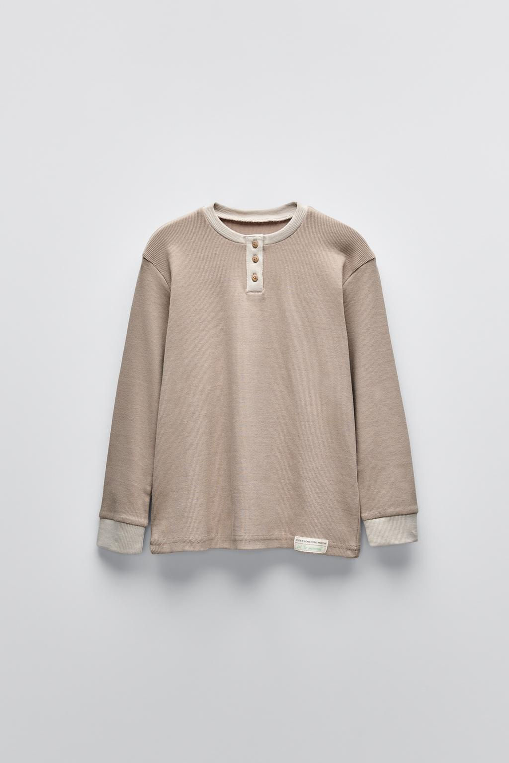 6-14 YEARS/ PLAIN HENLEY PYJAMAS - Zara фото 18