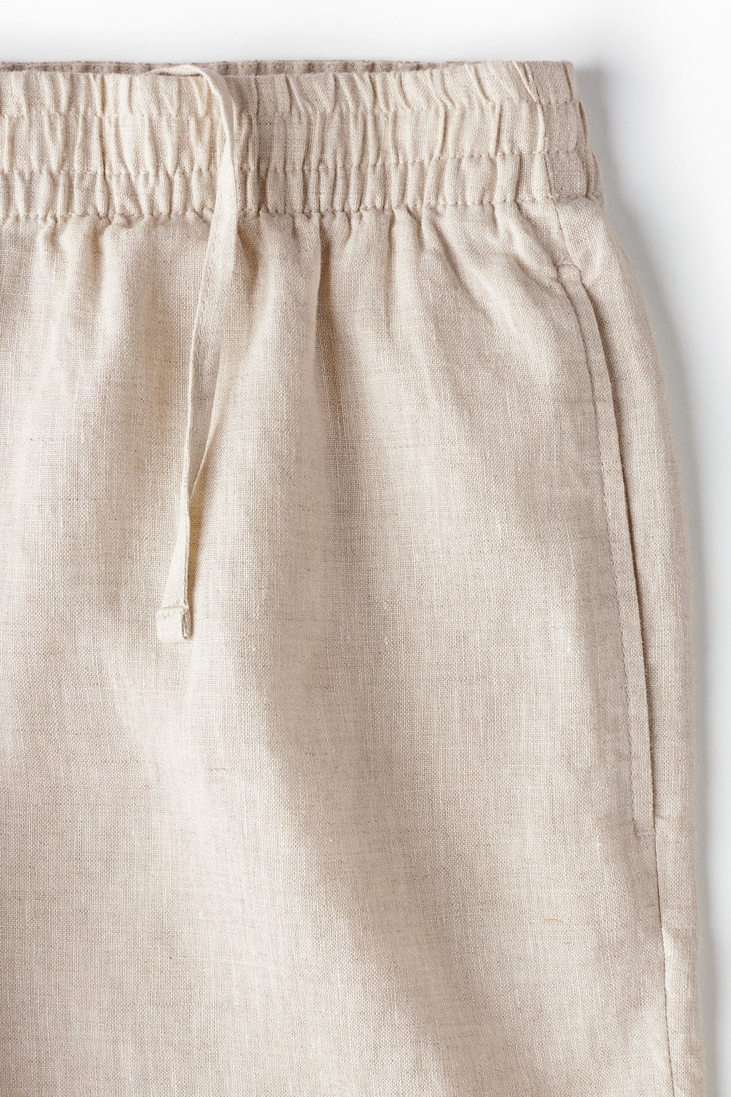 Pantal?n corto de lino Relaxed Fit - H&m фото 7