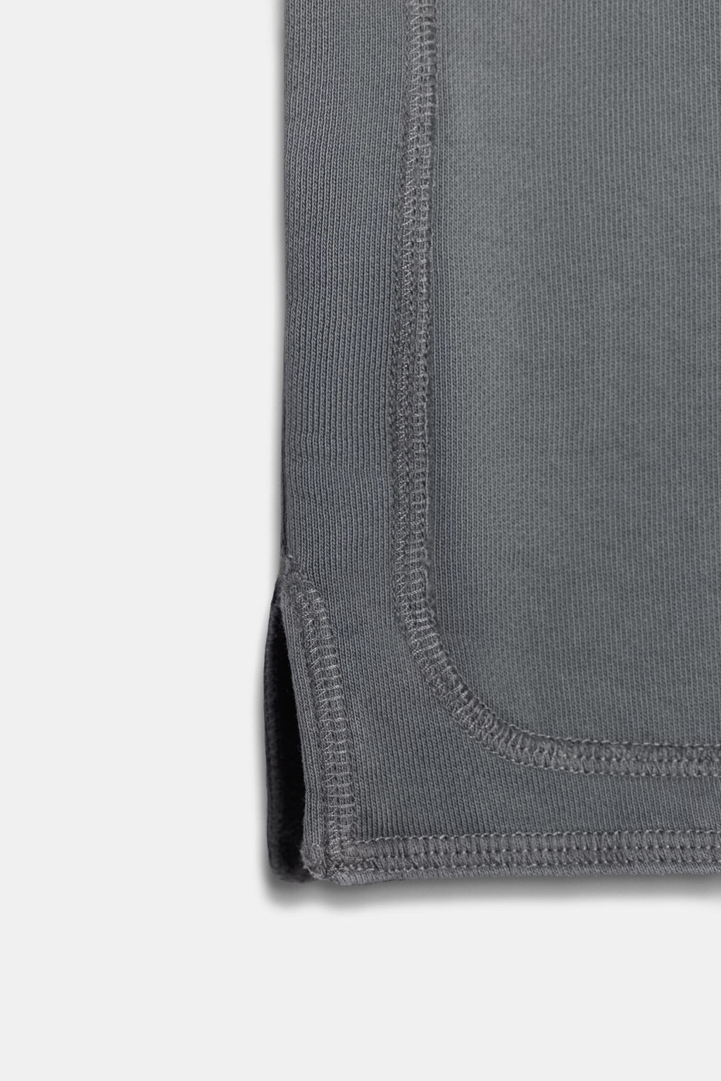 CAMISETA CORTA EFECTO LAVADO / Plomo - Zara фото 7