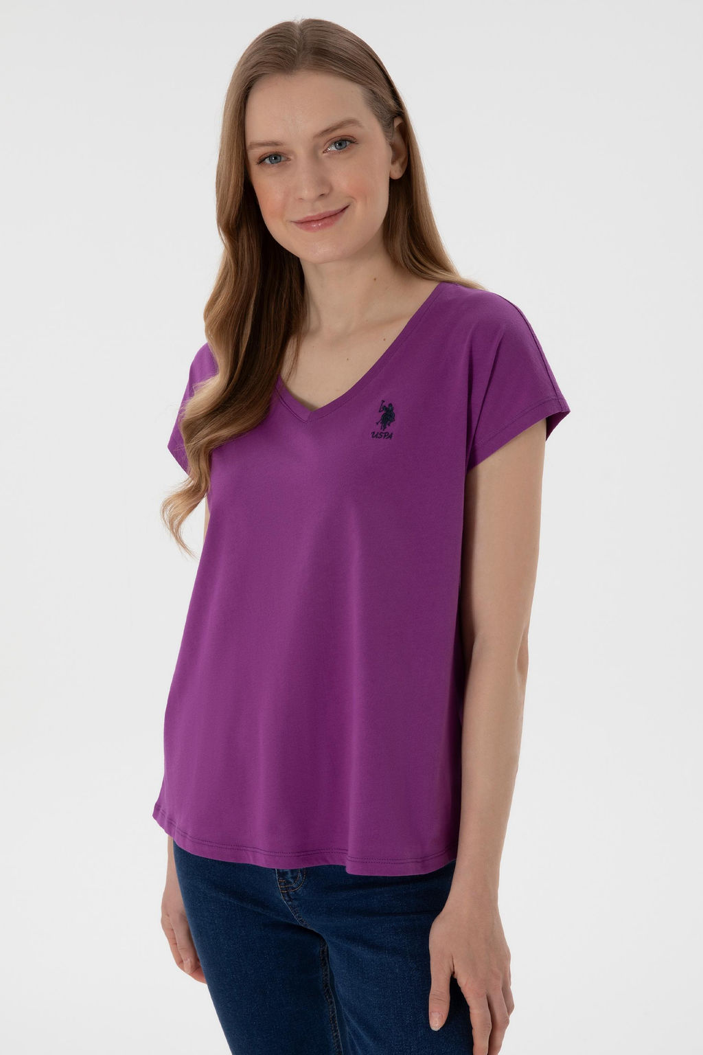 Kad_n Menek_e Basic Ti__rt Sepette S_rpriz _ndirim - U.s. polo assn фото 2