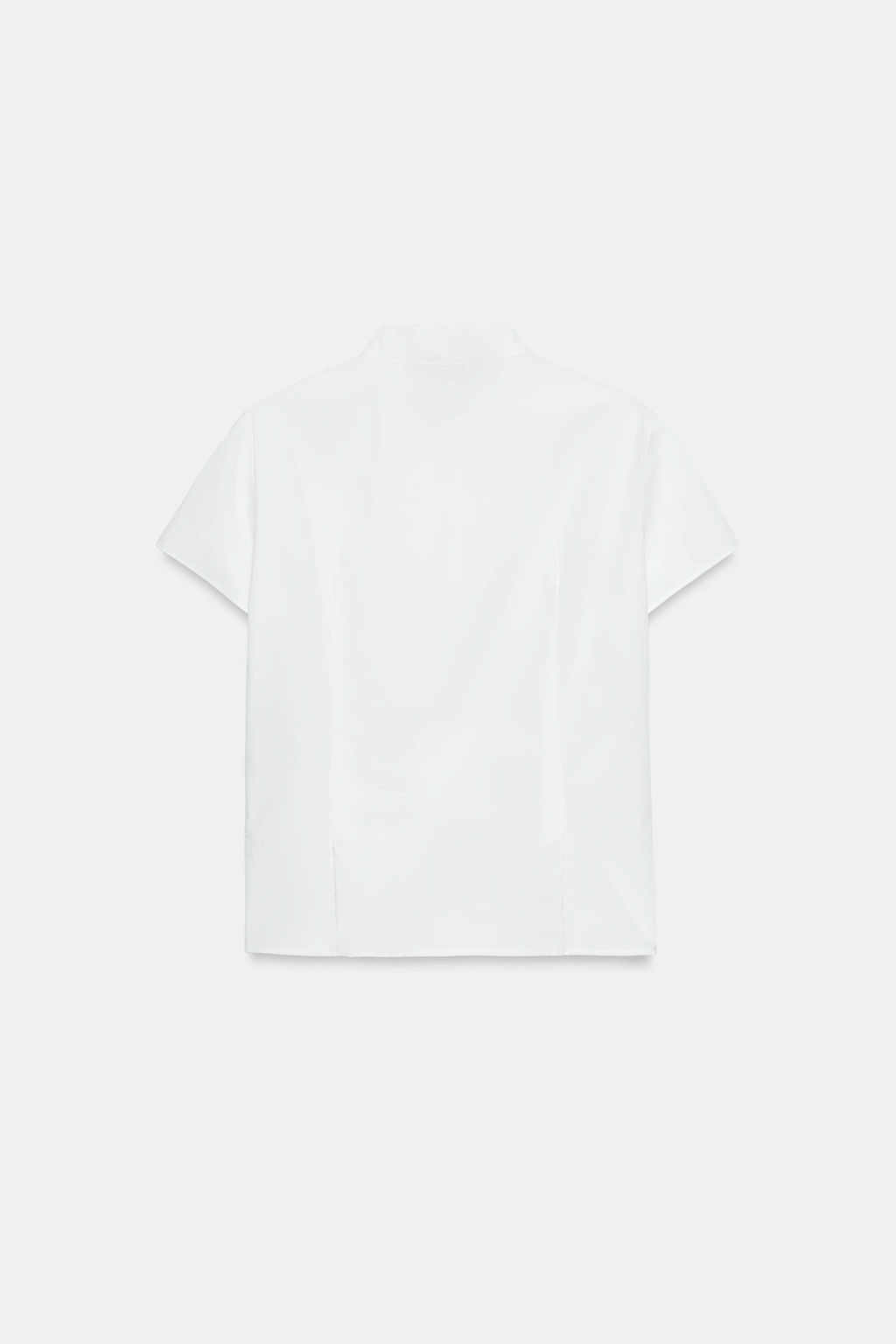 CAMISA POPEL?N ALAMARES / Blanco