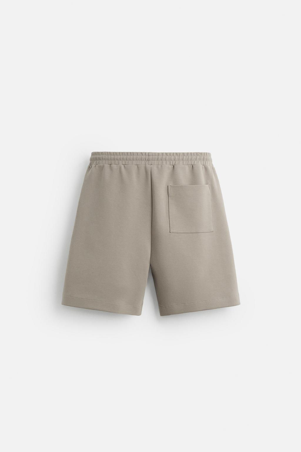 PLEATED TECHNICAL BERMUDA SHORTS - Zara фото 16