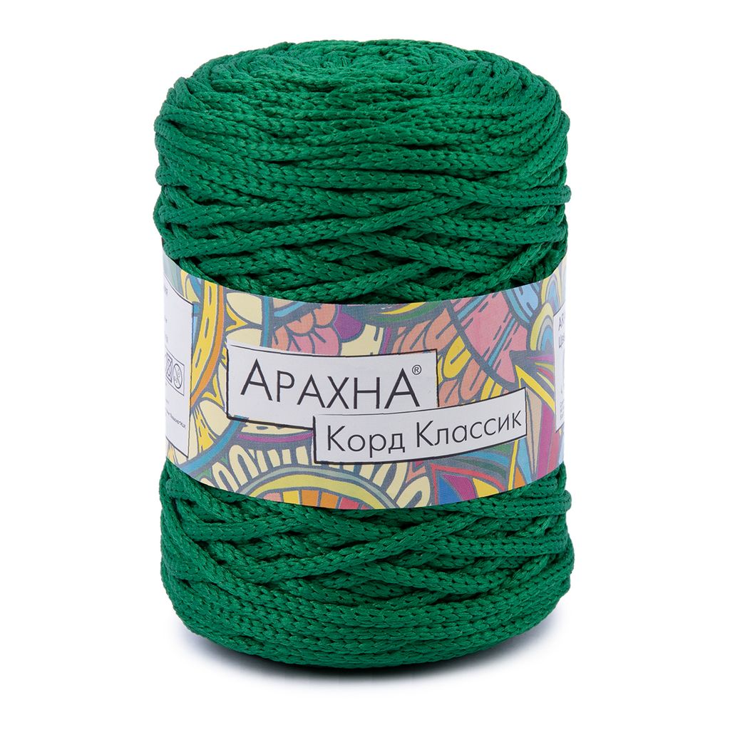 Пряжа ARACHNA Cord Classic 100% полиэфир 3 шт. х 200 г  10 г 100 м  5 м