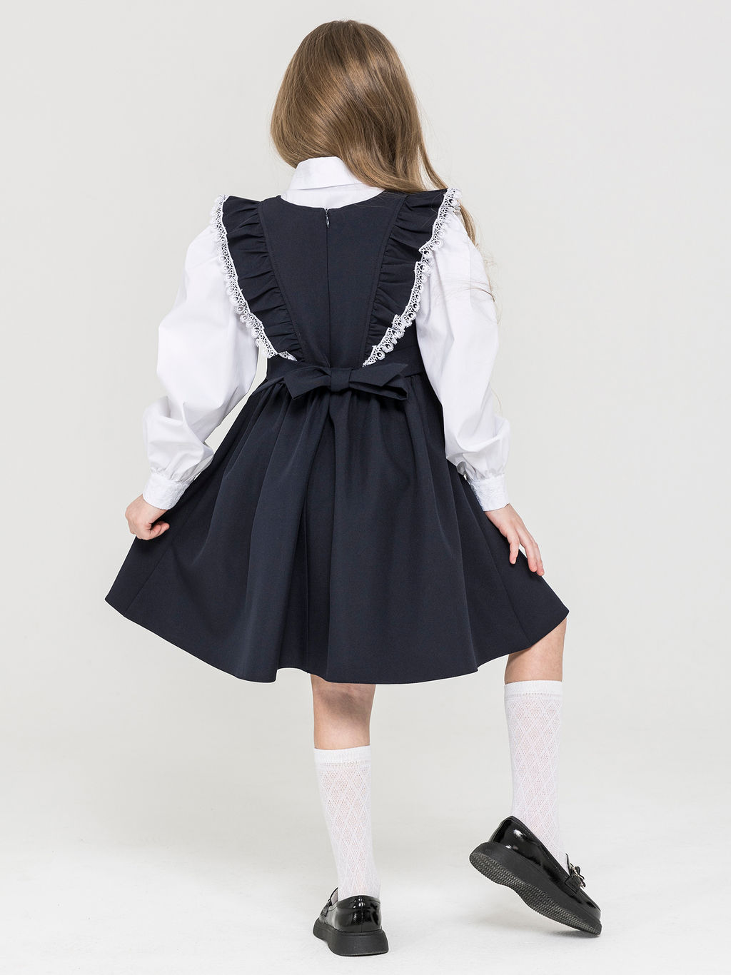 Сарафан для девочек - Синий мир фото 5