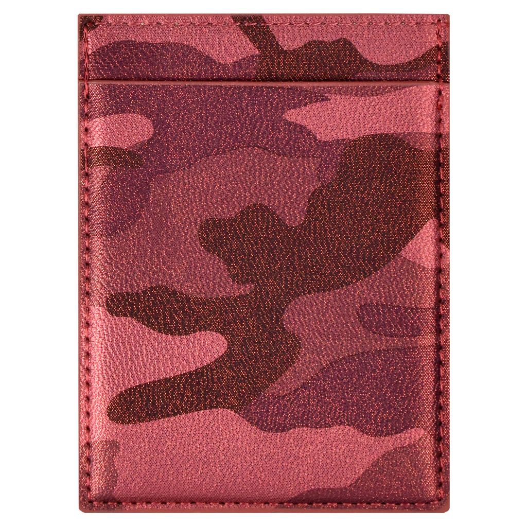 Чехол д/пласт. карт арт.47747/50 КАМУФЛЯЖ КРАСНЫЙ МЕТАЛЛИК - Escalada фото 2
