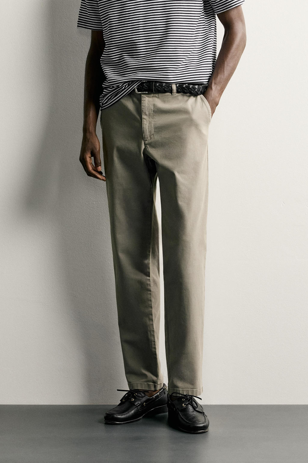 PANTAL?N CHINO SLIM FIT / Gris - Zara фото 2