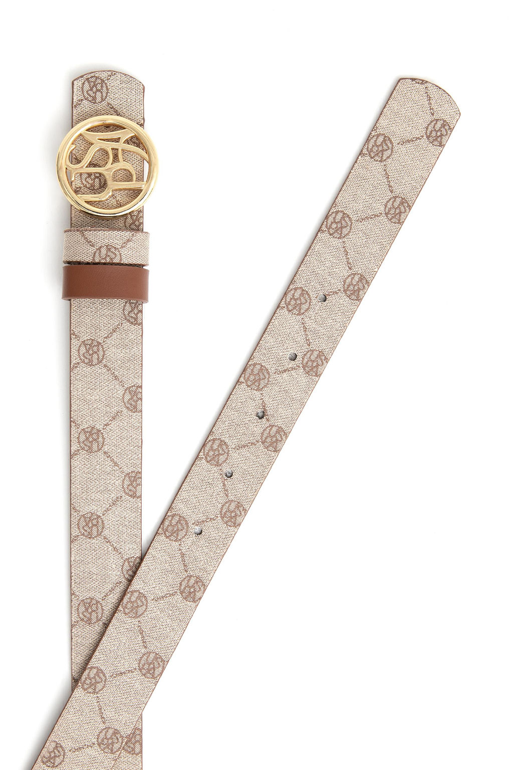 Женский светло-коричневый ремень Неожиданная скидка в корзине