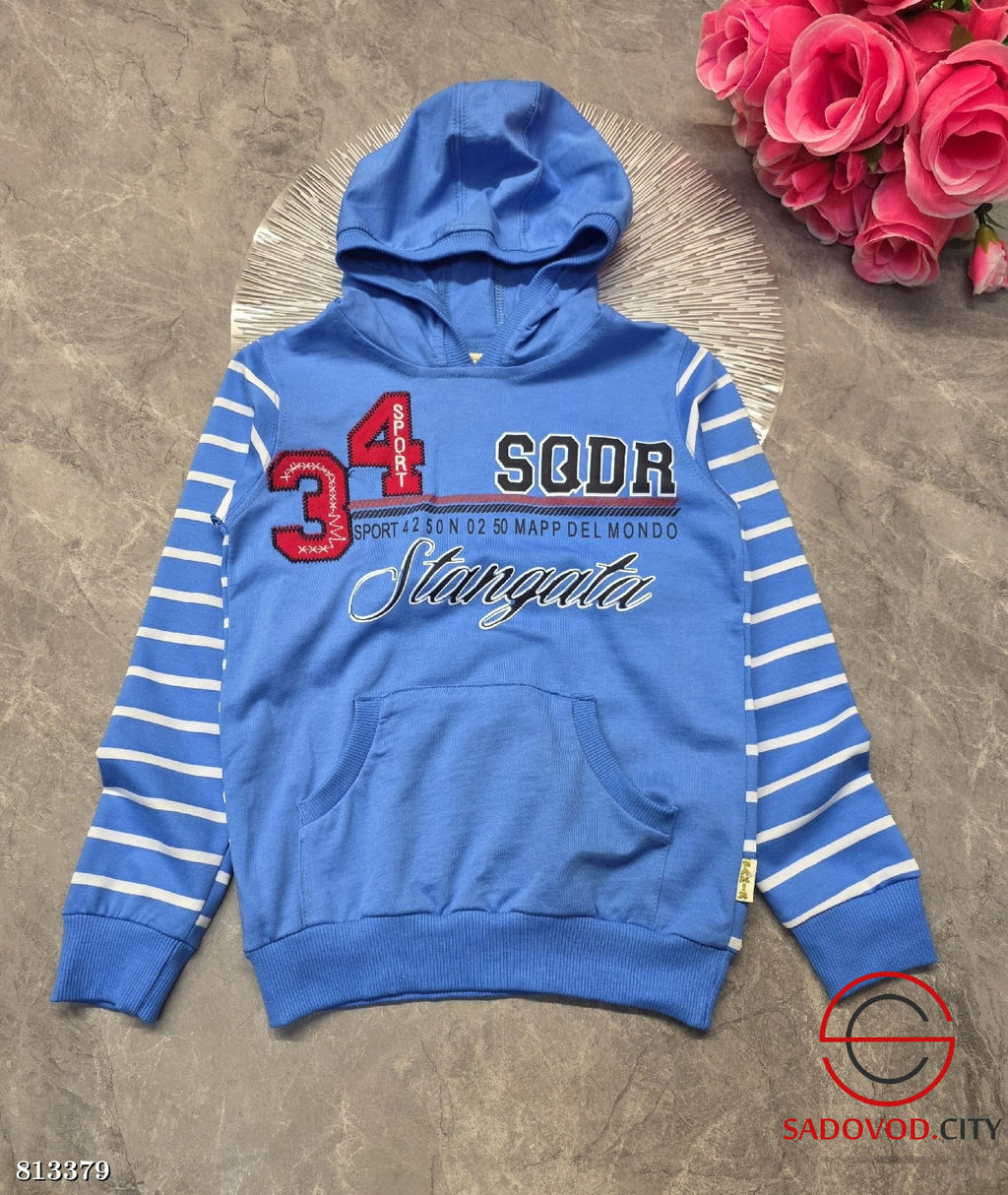 Толстовка с рисунком для мальчика - Bruno фото 4