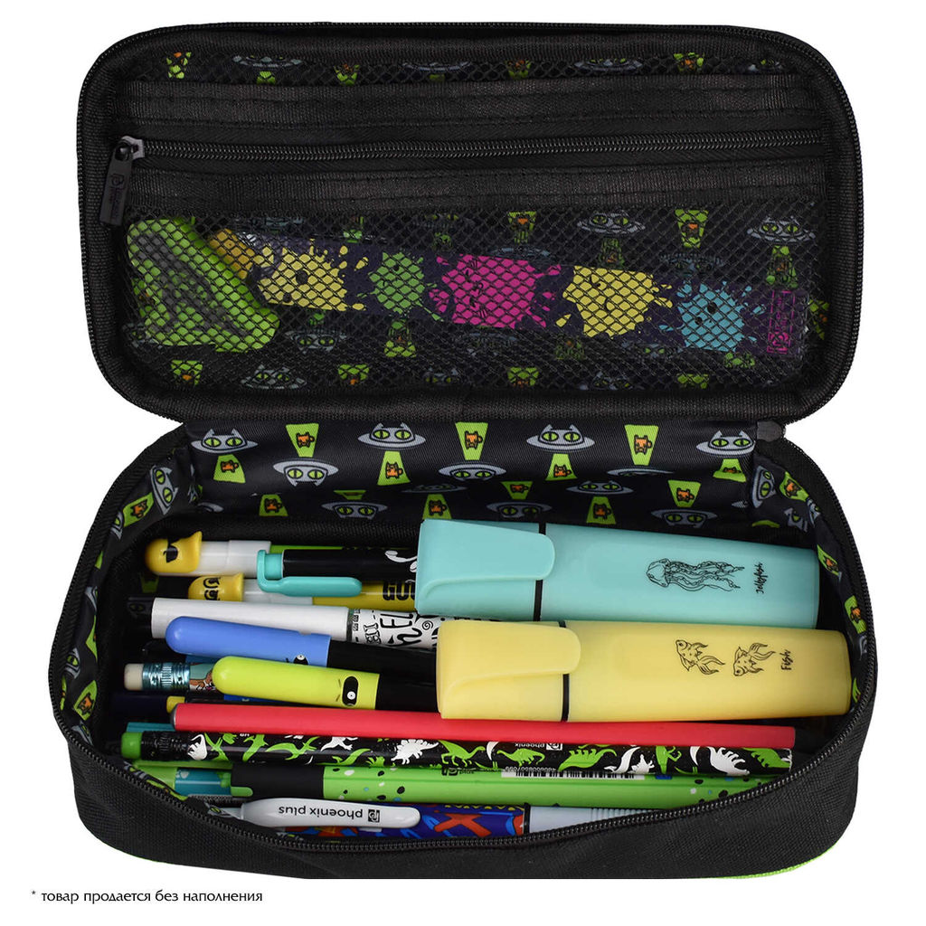 Пенал школьный Феникс+, арт.61326/ 24 КОТЫ  фото 4