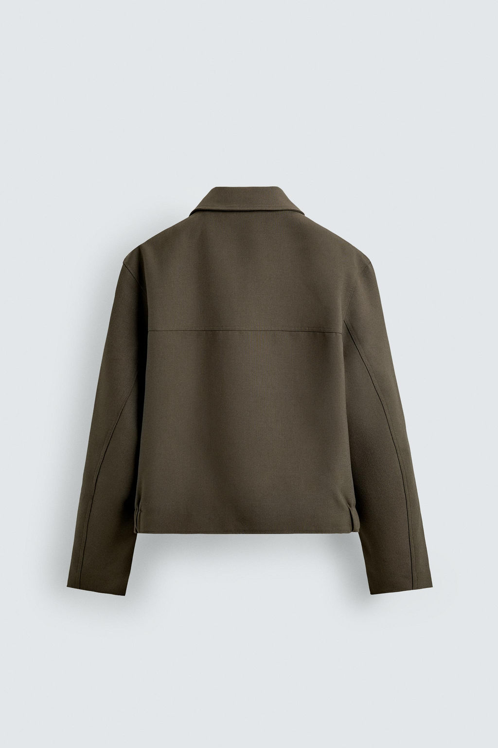 CROPPED FIT JACKET - Zara фото 8