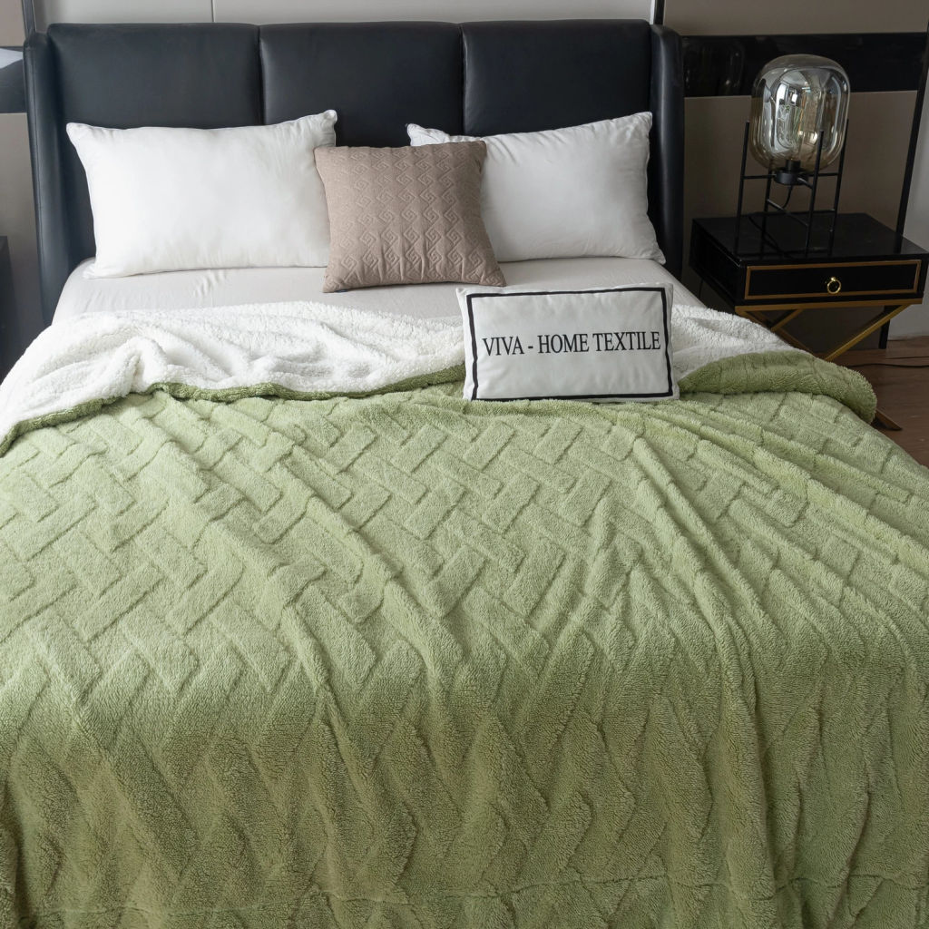 Плед Fluffy бамбуковая микрофибра FL013 (150*200) - Ситрейд фото 2