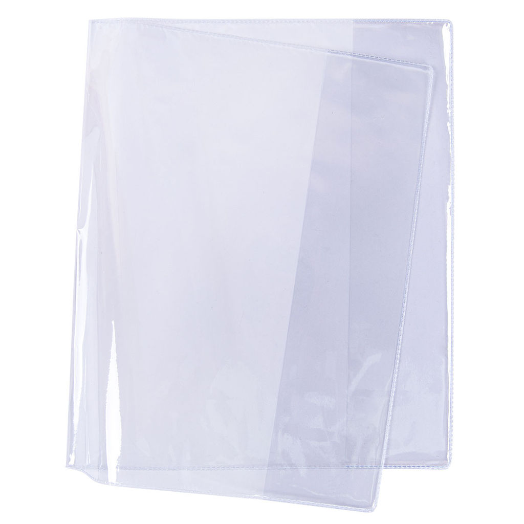 Лео Учись Обложка универсальная для тетрадей и дневников LNNCC-01 120 мкм ( 208 х 346 мм) 5 шт. прозрачный