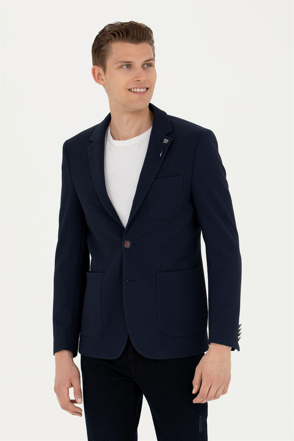 Мужская темно-синяя куртка Неожиданная скидка в корзине - U.s. polo assn фото 8