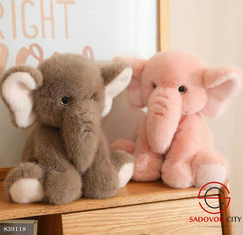 Плюшевая мягкая игрушка слон