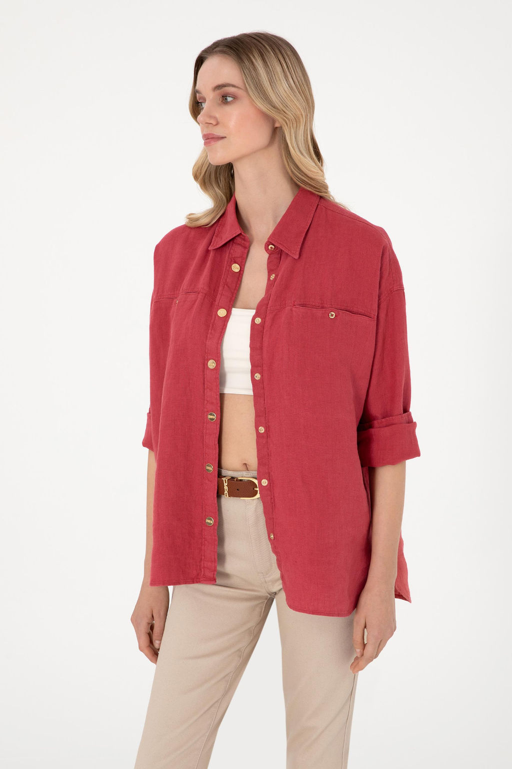 Kad_n Vi_ne Uzun Kollu G_mlek Sepette S_rpriz _ndirim - U.s. polo assn фото 3