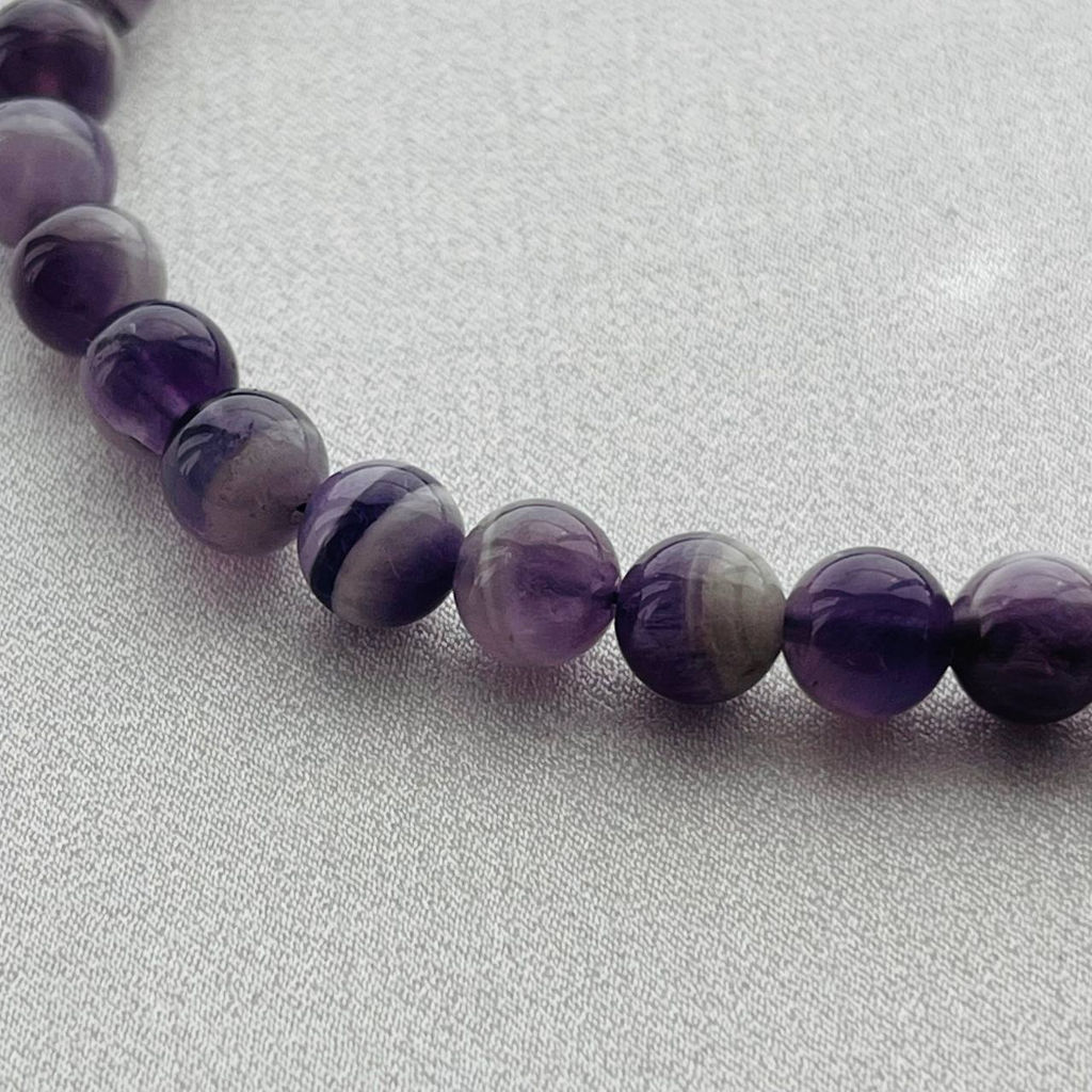 Бусы из кварцевого Аметиста 45 см +