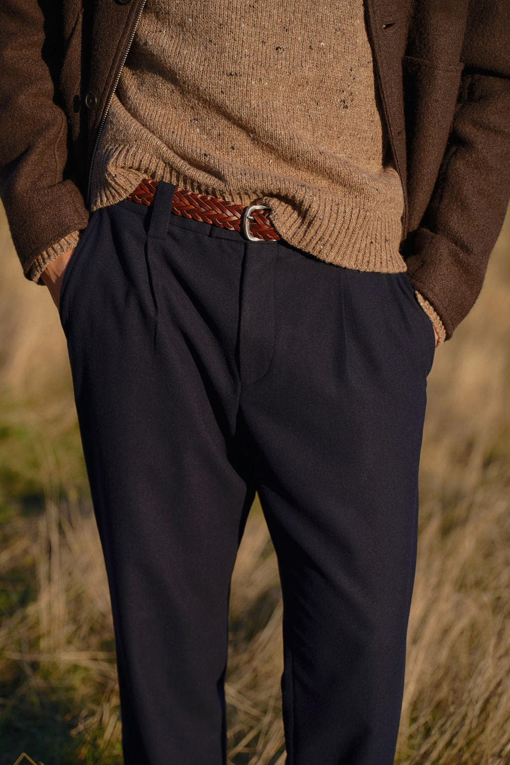 Pantalon de fieltro Regular Fit - H&m фото 2