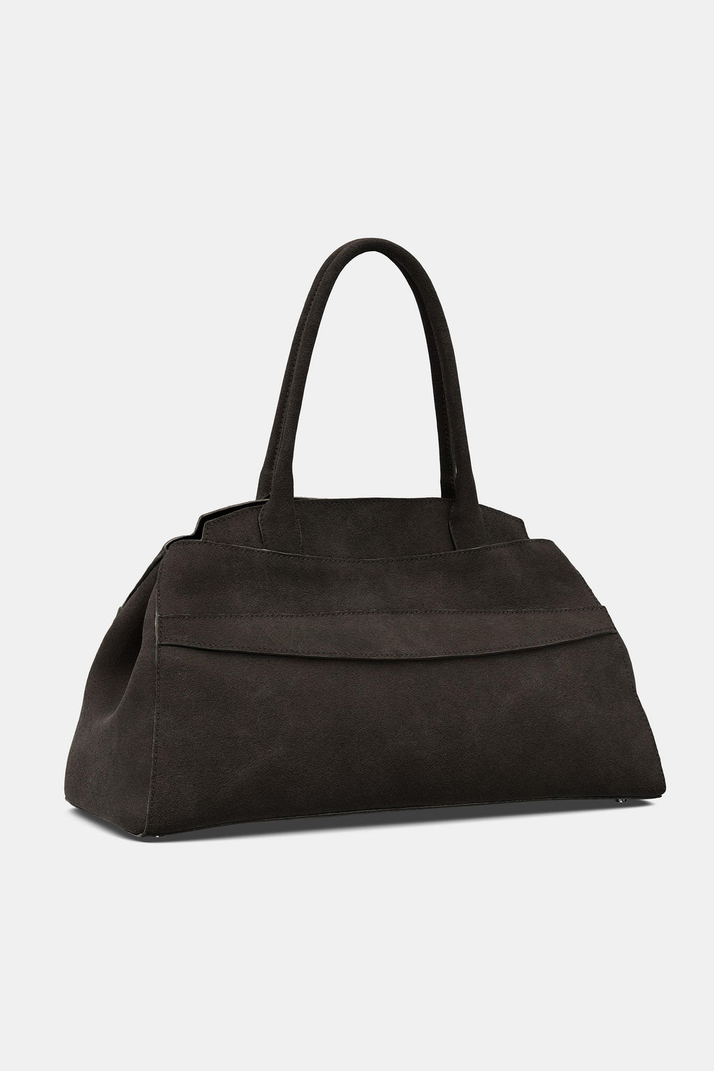 SPLIT SUEDE SHOULDER BAG - Zara фото 2