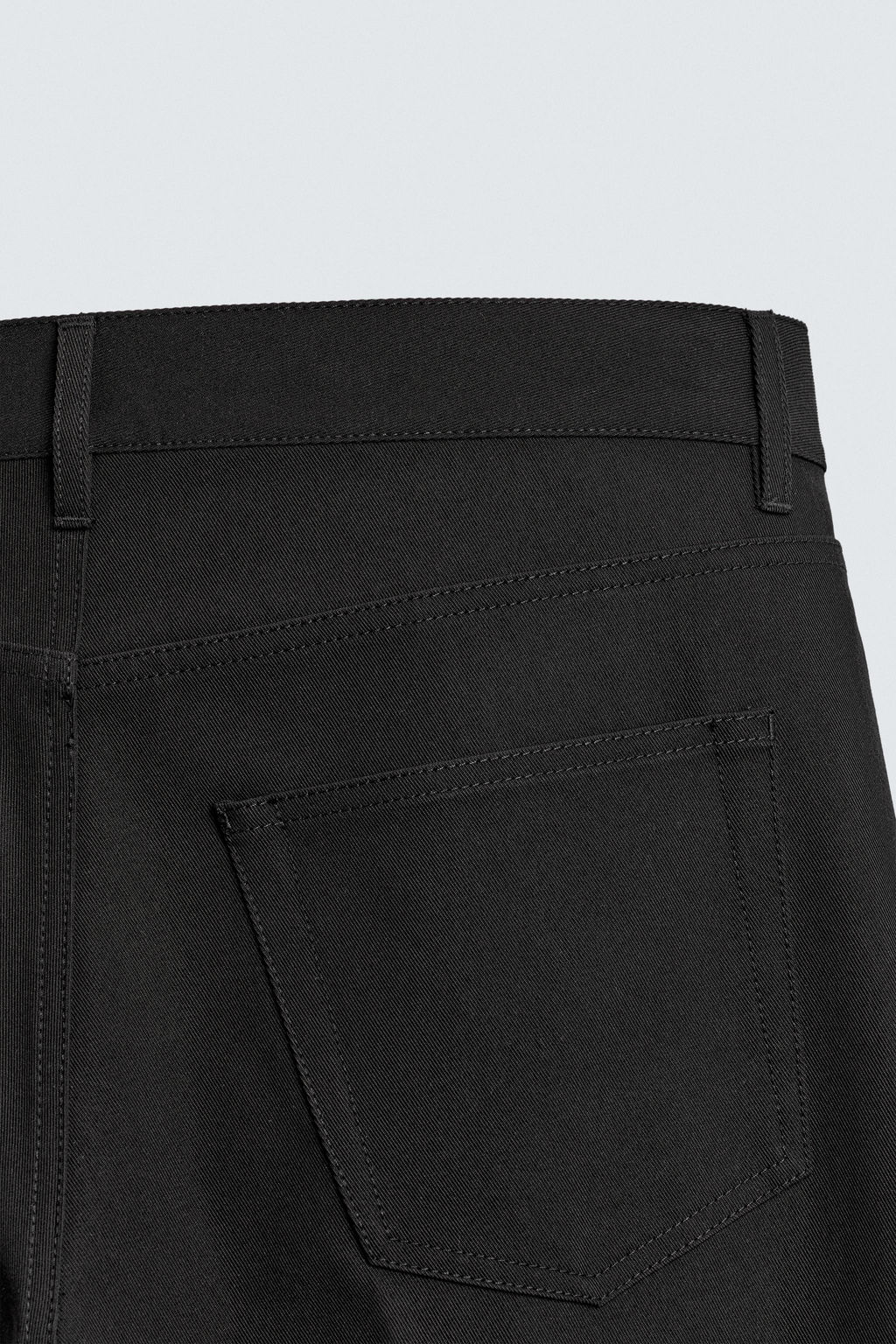 PANTAL?N FLARE FIT ESTRUCTURA / Negro - Zara фото 10