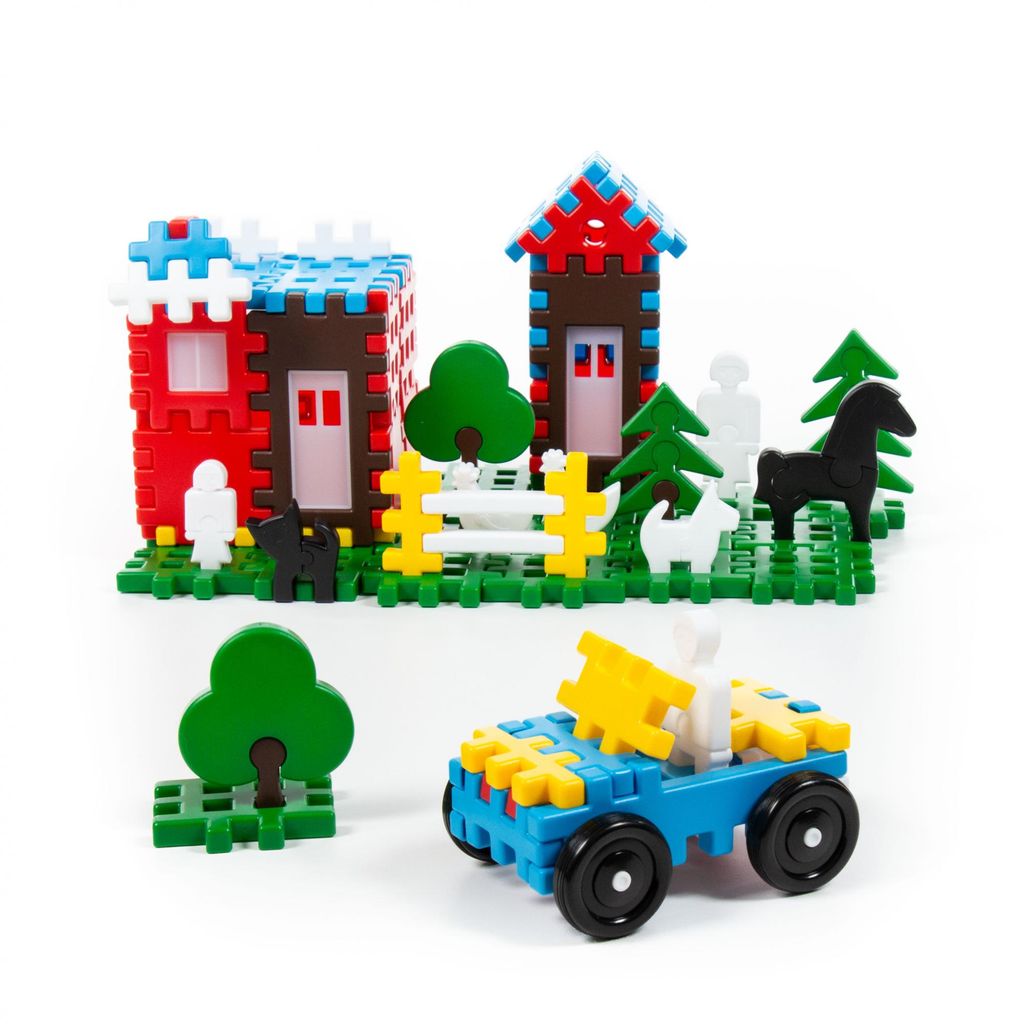 Конструктор Семья (235 элементов) (в мешке) - Полесье фото 6