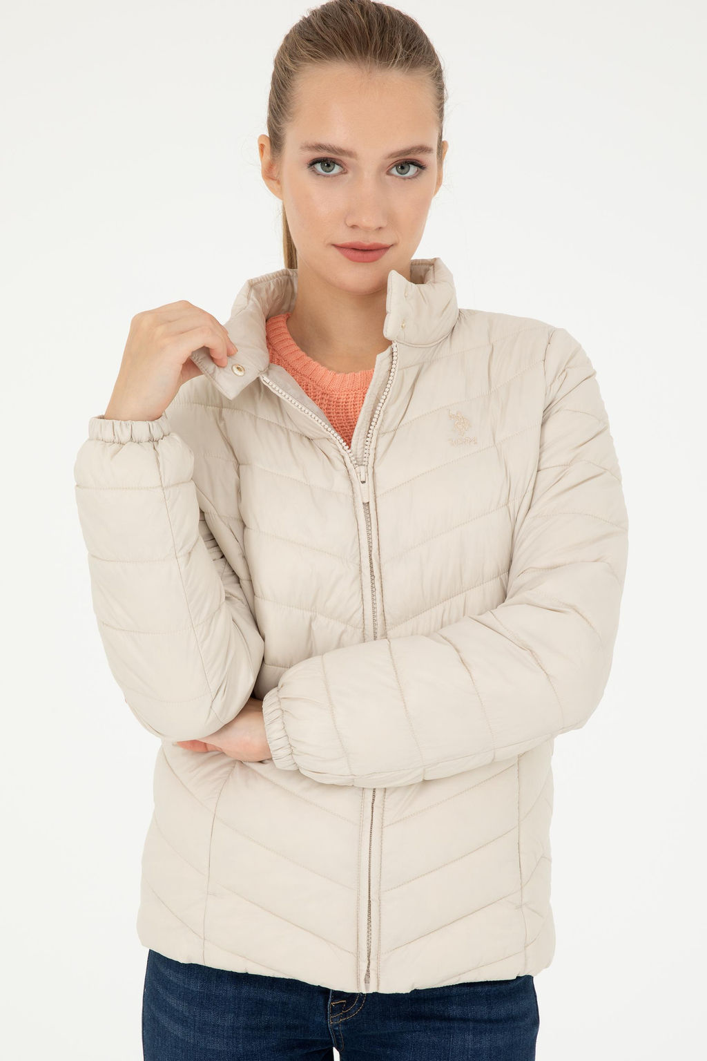 Женское каменное пальто Неожиданная скидка в корзине - U.s. polo assn фото 3
