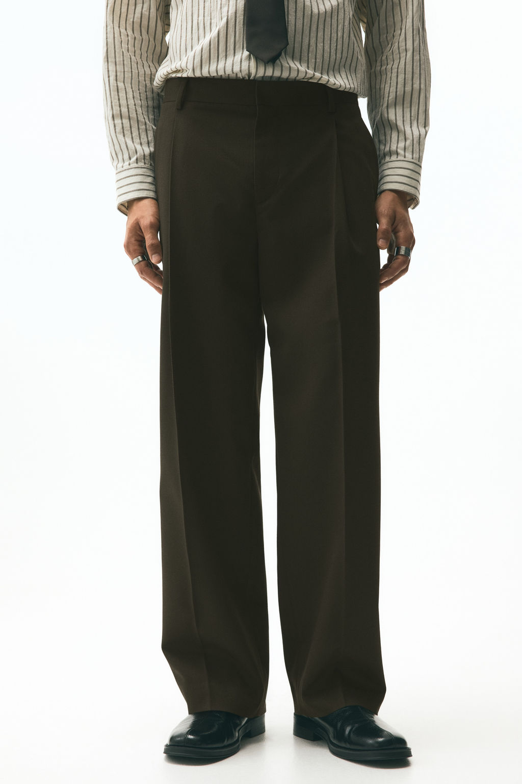 Pantal?n de traje Loose Fit - H&m фото 4