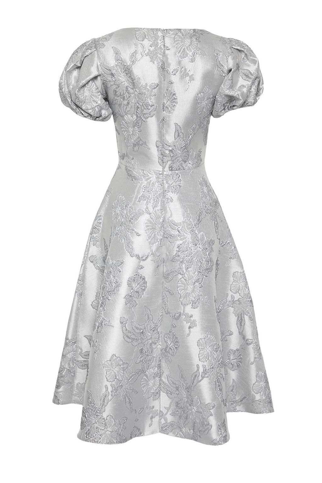 Trendyolmilla Ac?k Mavi A-Kesim Jakarl? Dokuma Midi S?k Abiye Gece Mezuniyet Elbisesi TPRSS25EL00202  фото 8