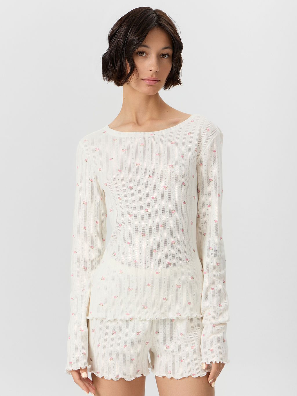 КОМПЛЕКТ ЖЕНСКИЙ (ДЖЕМПЕР, ШОРТЫ) - Mark formelle фото 3