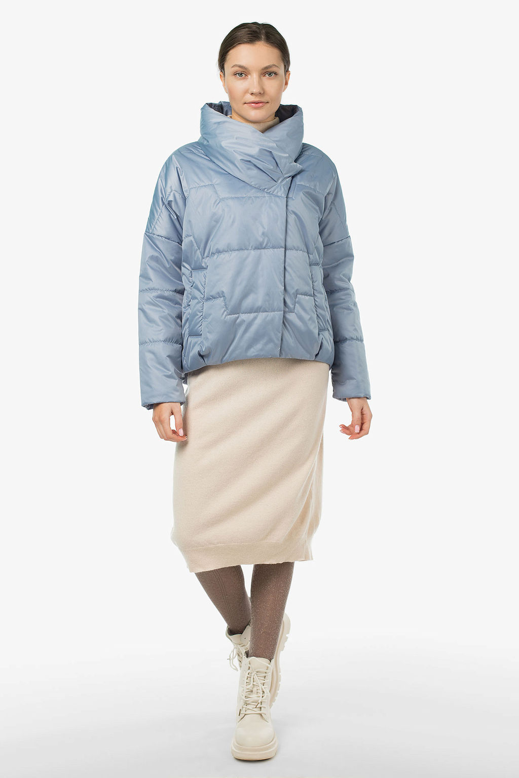 04-2849 Куртка женская демисезонная (G-loft 100) - El podio фото 13