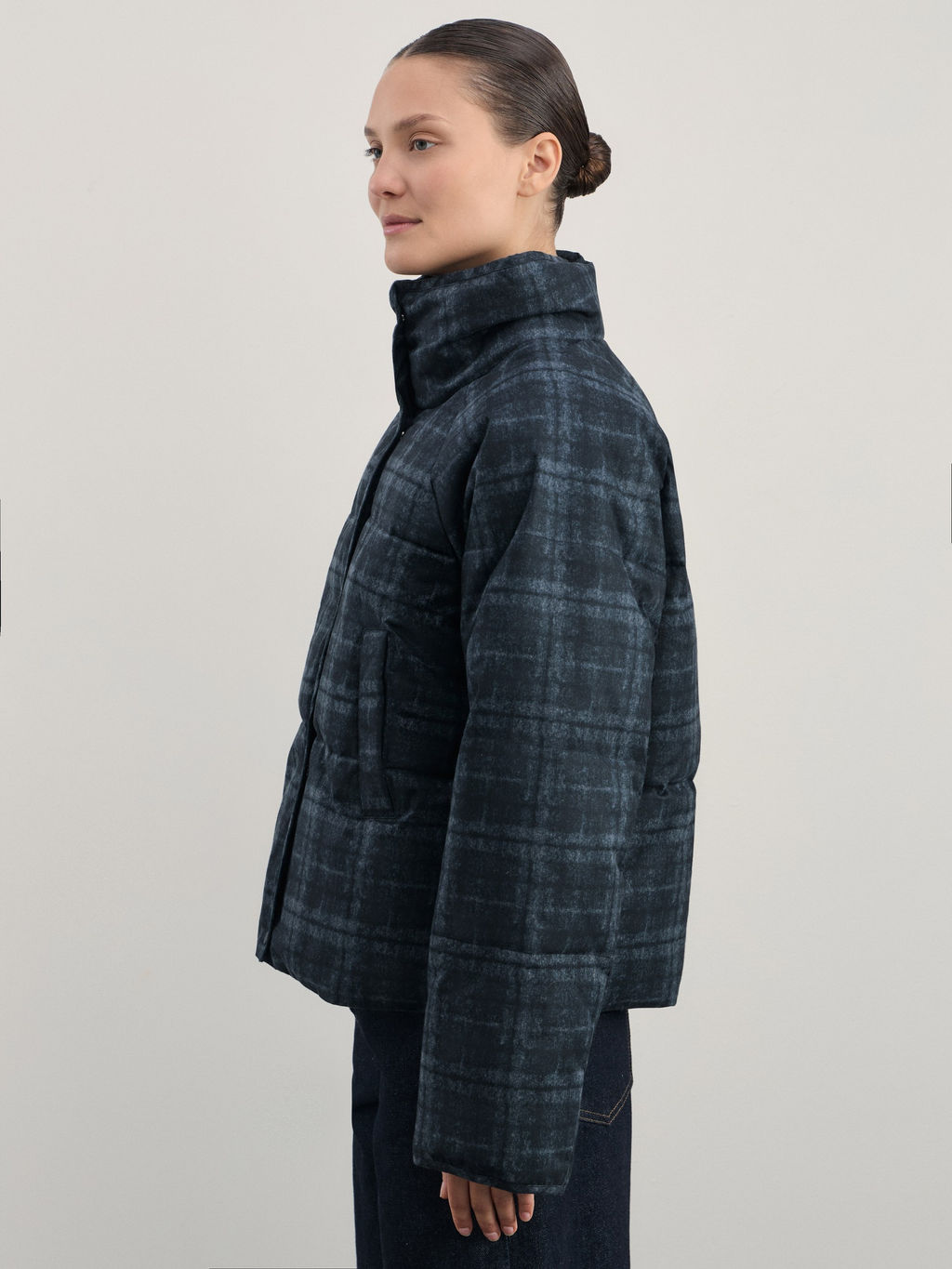 Куртка стеганая с воротником-стойкой / Zarina  фото 4