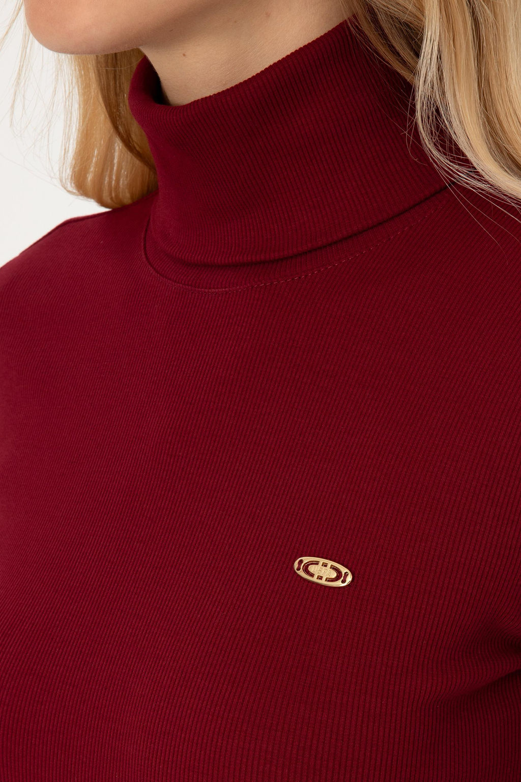 Kad_n Bordo Sweatshirt Sepette S_rpriz _ndirim