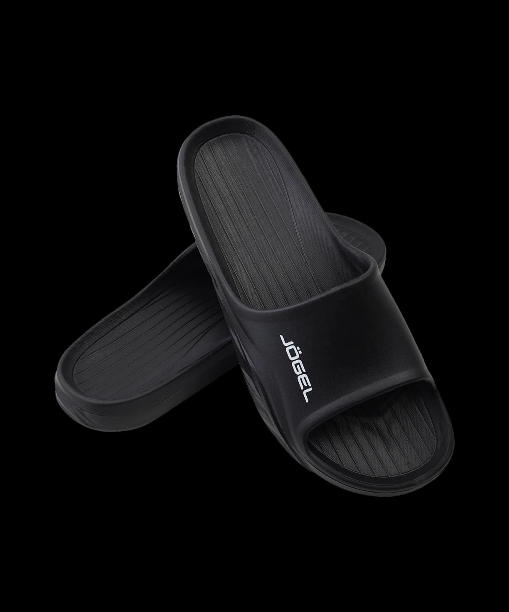 Сланцы JOGEL Shower Slides, мужской, черный  фото 2