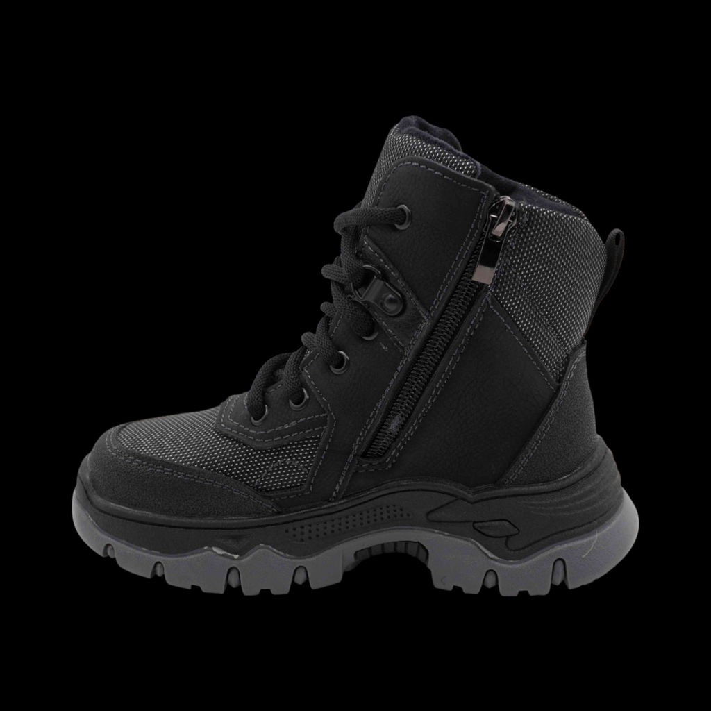 Ботинки мембранные на меху А2450 черные