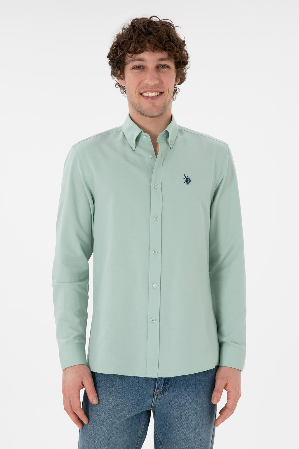 Erkek Su Ye_ili Uzun Kollu Basic G_mlek Sepette S_rpriz _ndirim