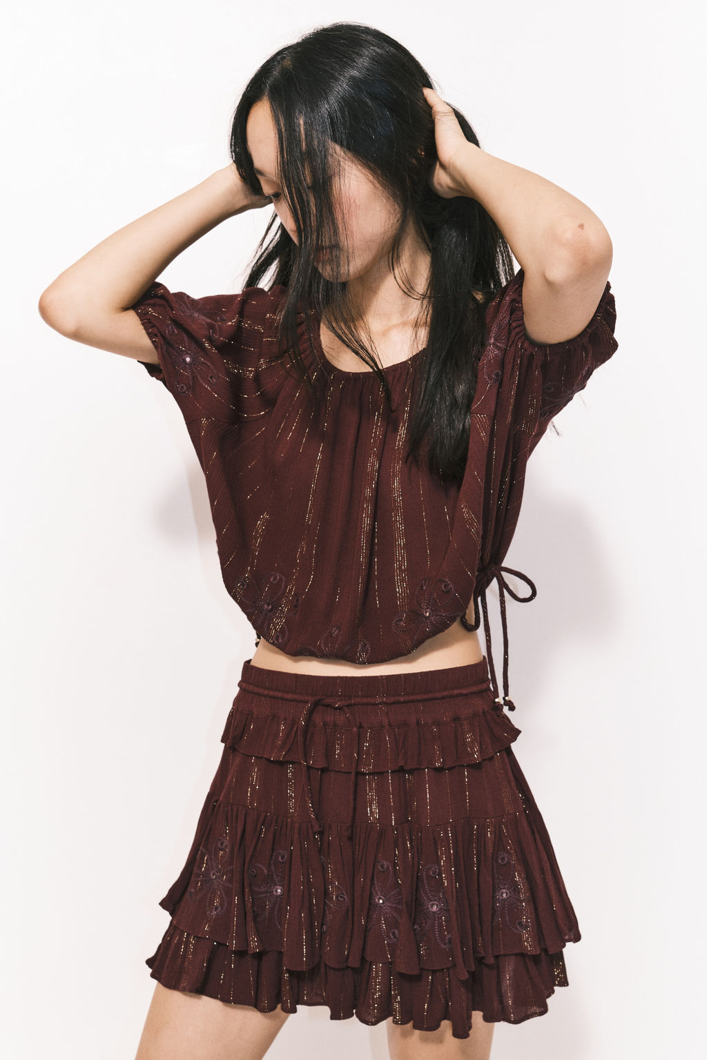 Minifalda con volantes - H&m фото 6