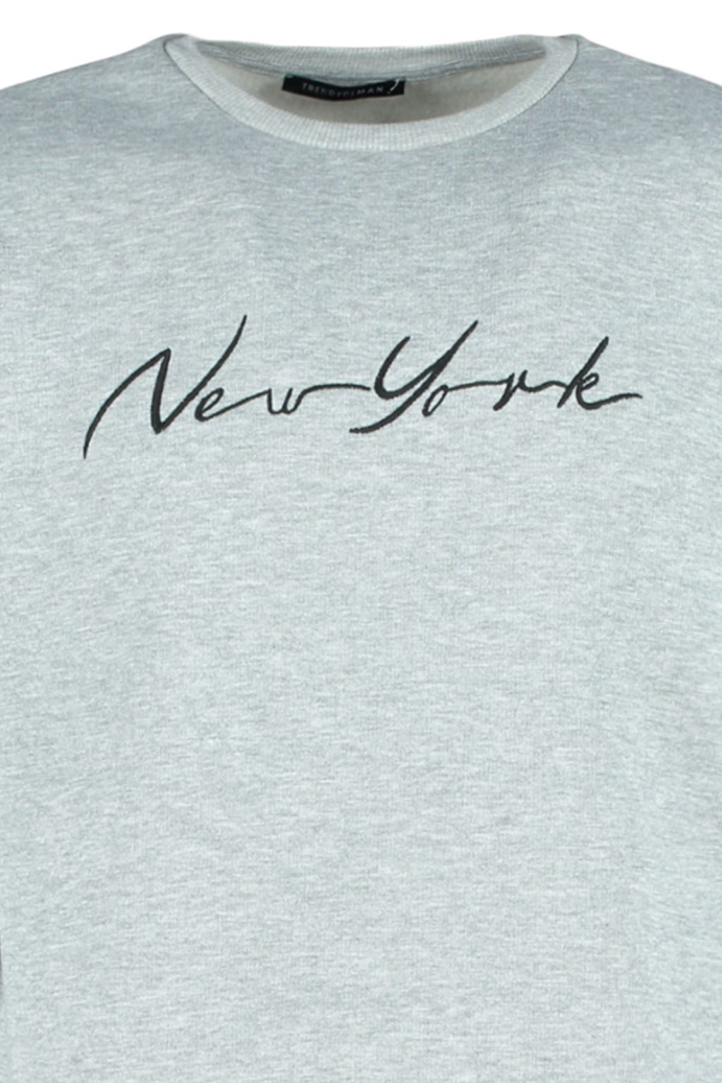 TRENDYOL MAN Siyah %100 Pamuk Regular/Normal Kesim Nak?sl? Ici Polarl?/S?cak Tutan Sweatshirt TMNAW23SW00481 - Trendyolmilla фото 10