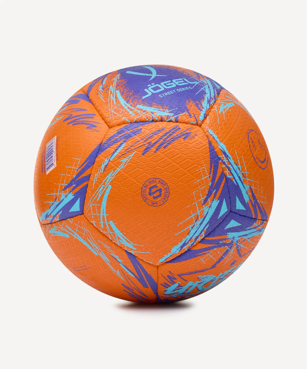 Мяч футбольный JOGEL Urban №5, оранжевый  фото 6