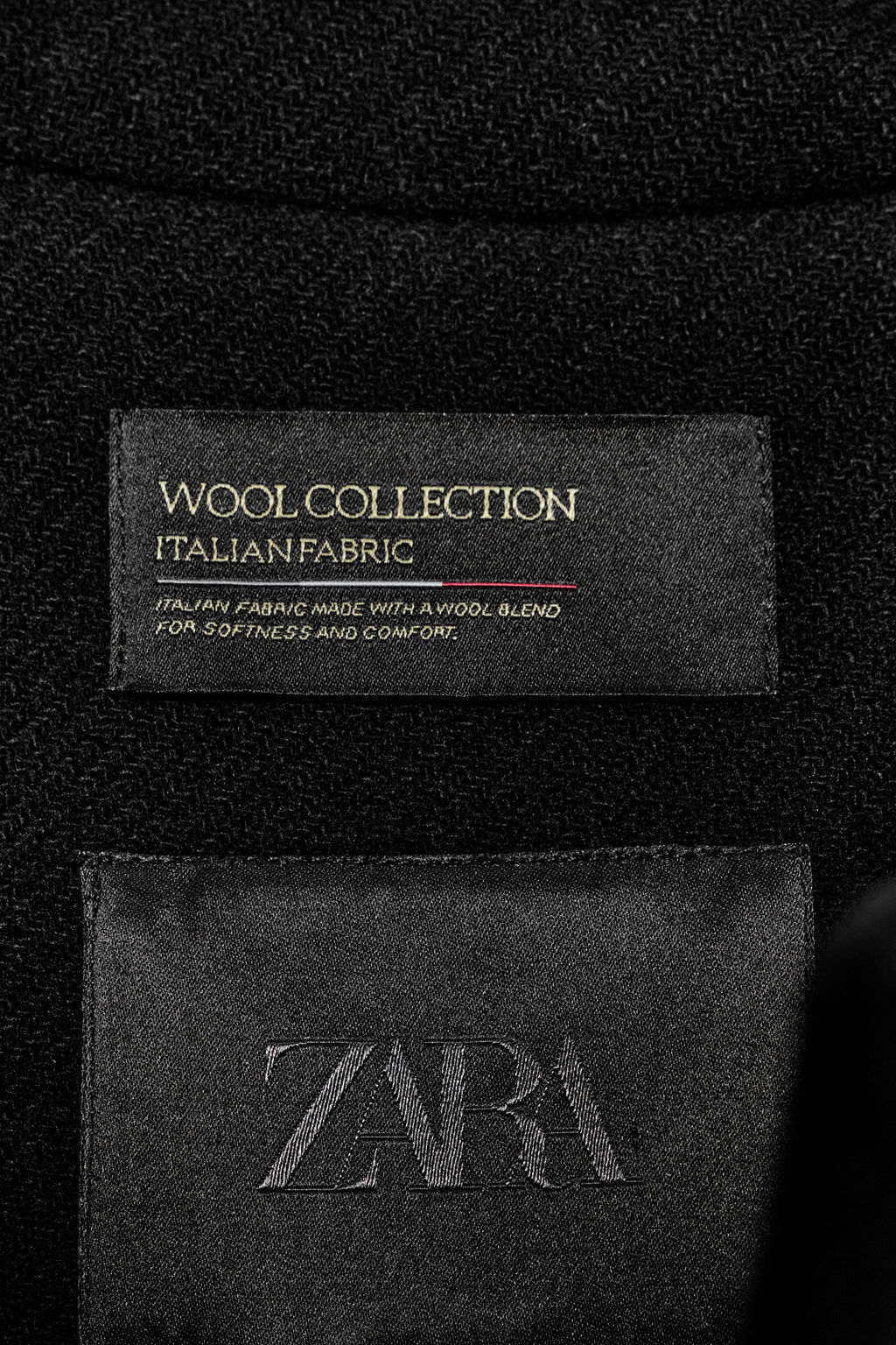 WOOL BLEND CAPE COAT ZW COLLECTION LIMITED EDITION - Zara фото 7