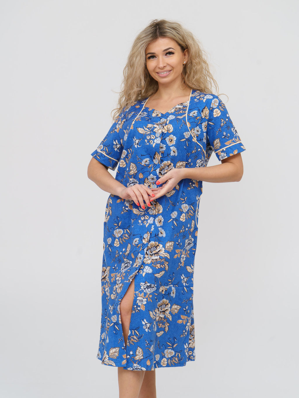 893 Халат "Синий"