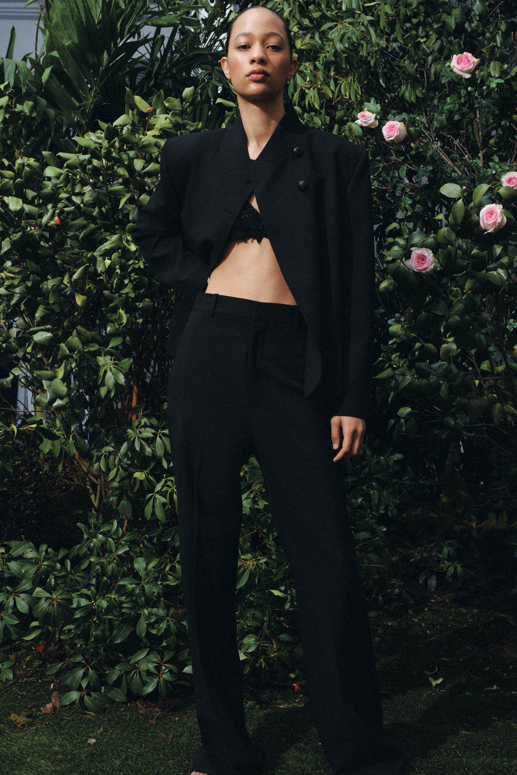 ZW COLLECTION HIGH-WAIST WIDE-LEG TROUSERS - Zara фото 17