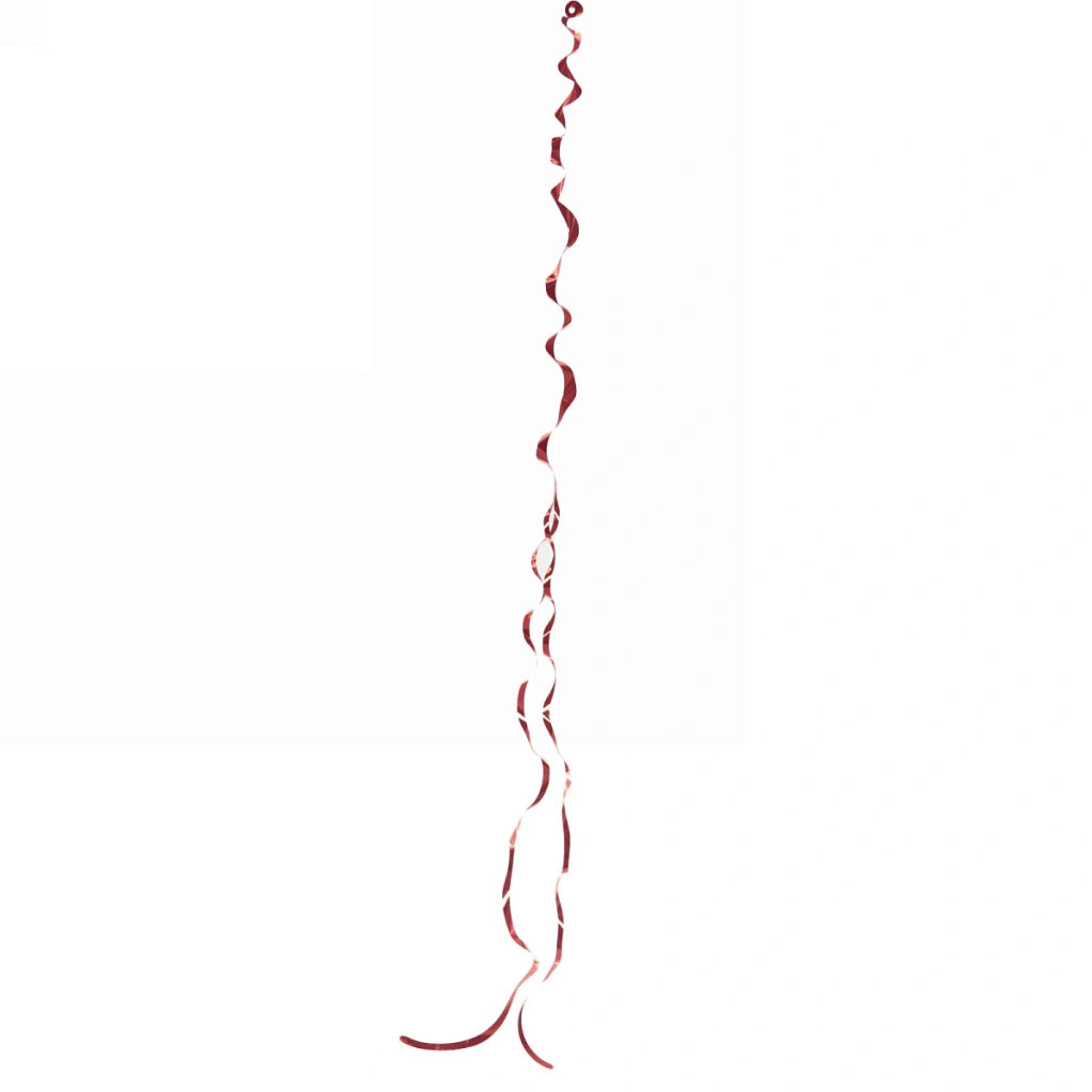 Подвесное украшение "Счастливый день" d-13 см, h - 80см Глянец, красный