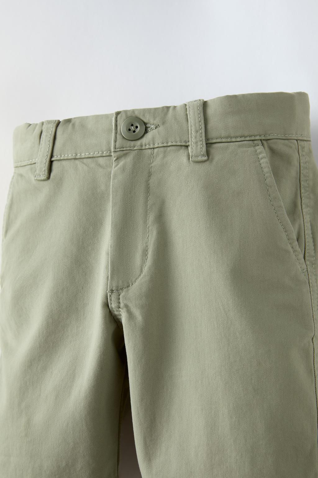 CHINO TIPI BERMUDA - Zara фото 3