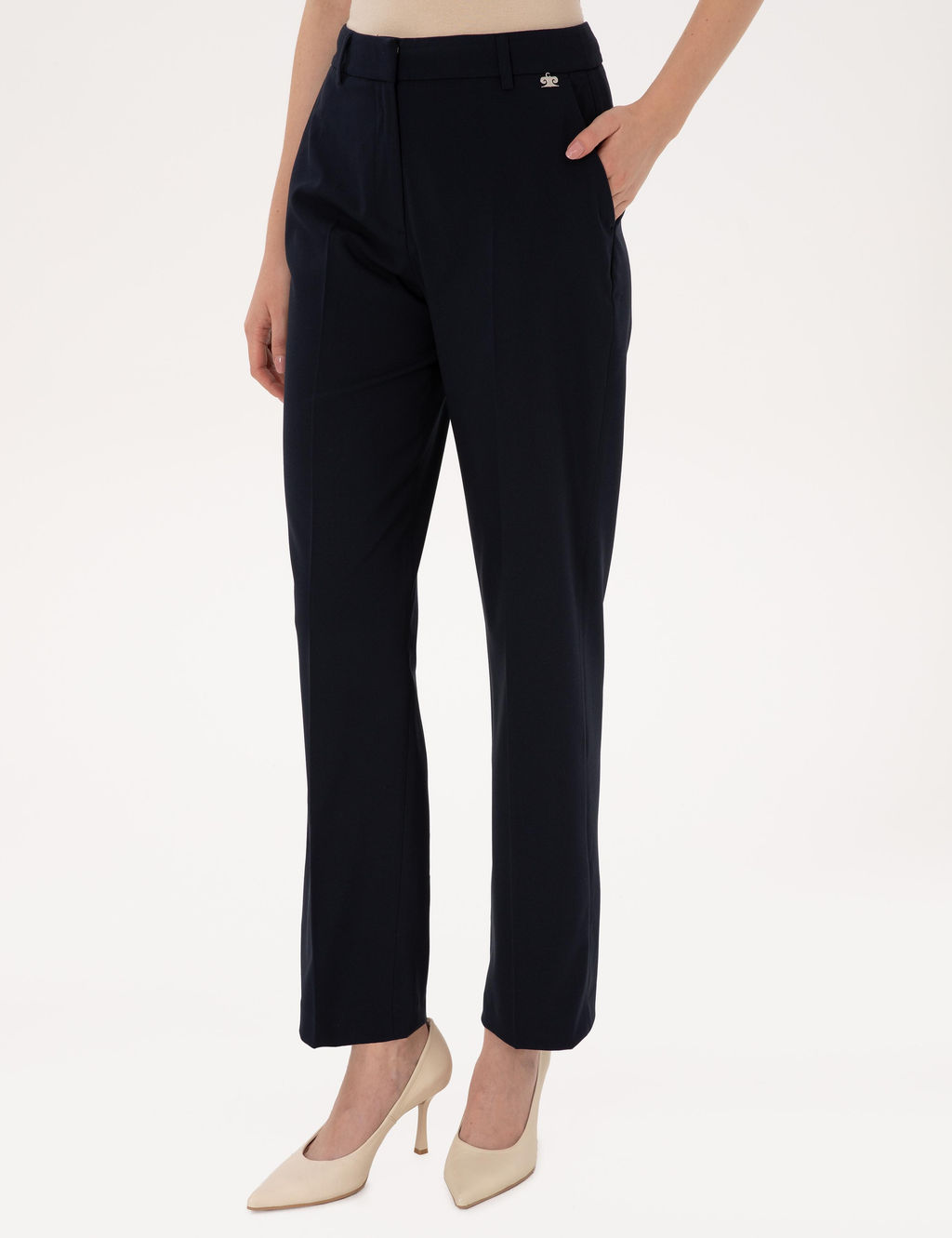 Lacivert Straight Fit Kuma_ Pantolon - Pierre cardin фото 2