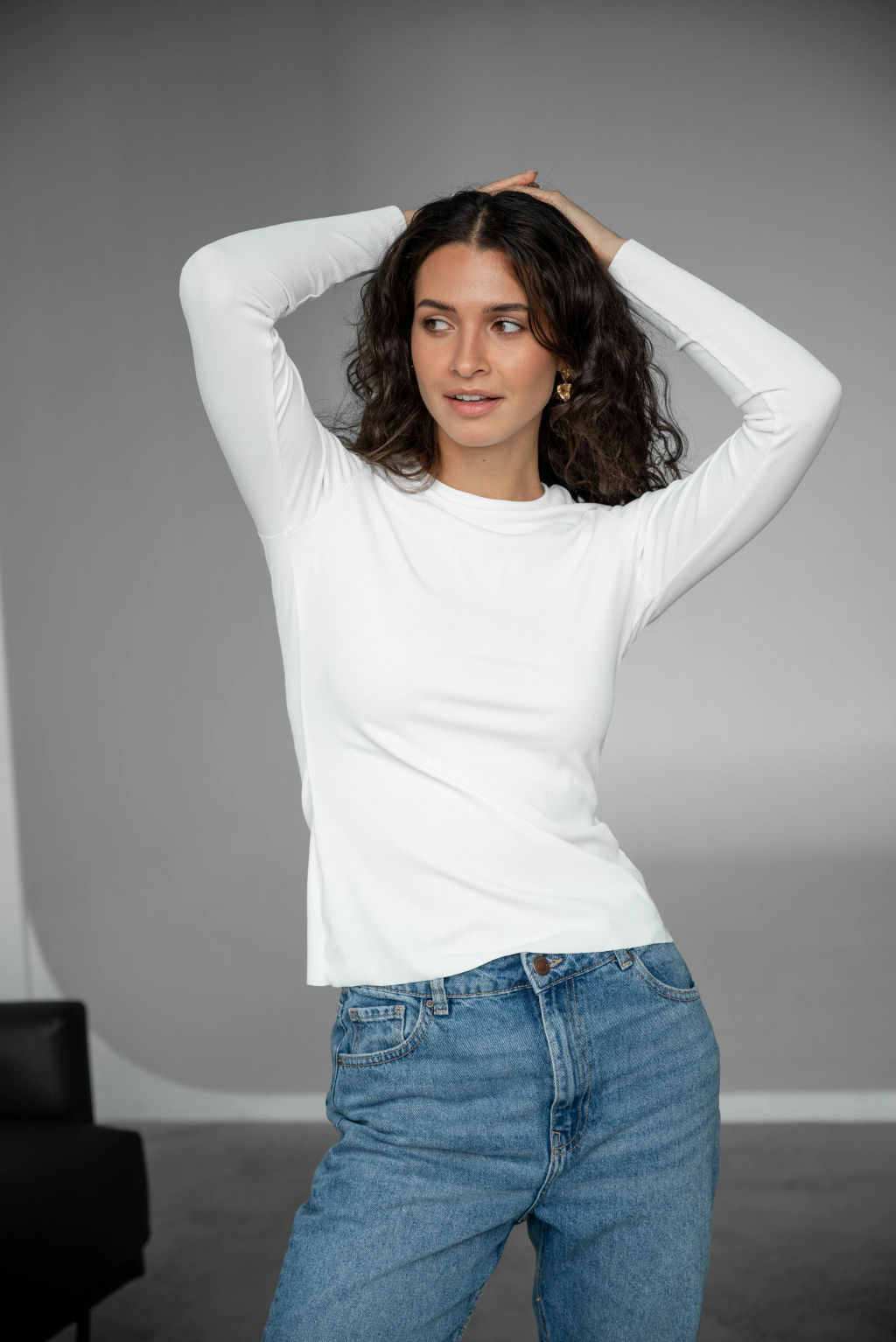 Лонгслив ДЖ 527-2 Экрю - T.C.T фото 3