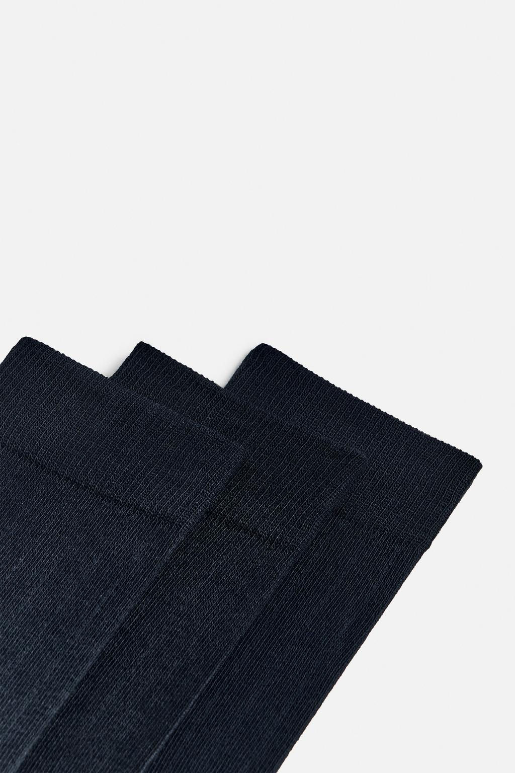 PACK OF 3 TEXTURED SOCKS - Zara фото 9