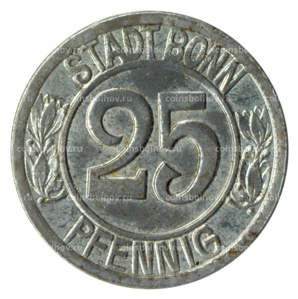 25 пфеннигов 1920 года Германия  Нотгельд (Бонн)
