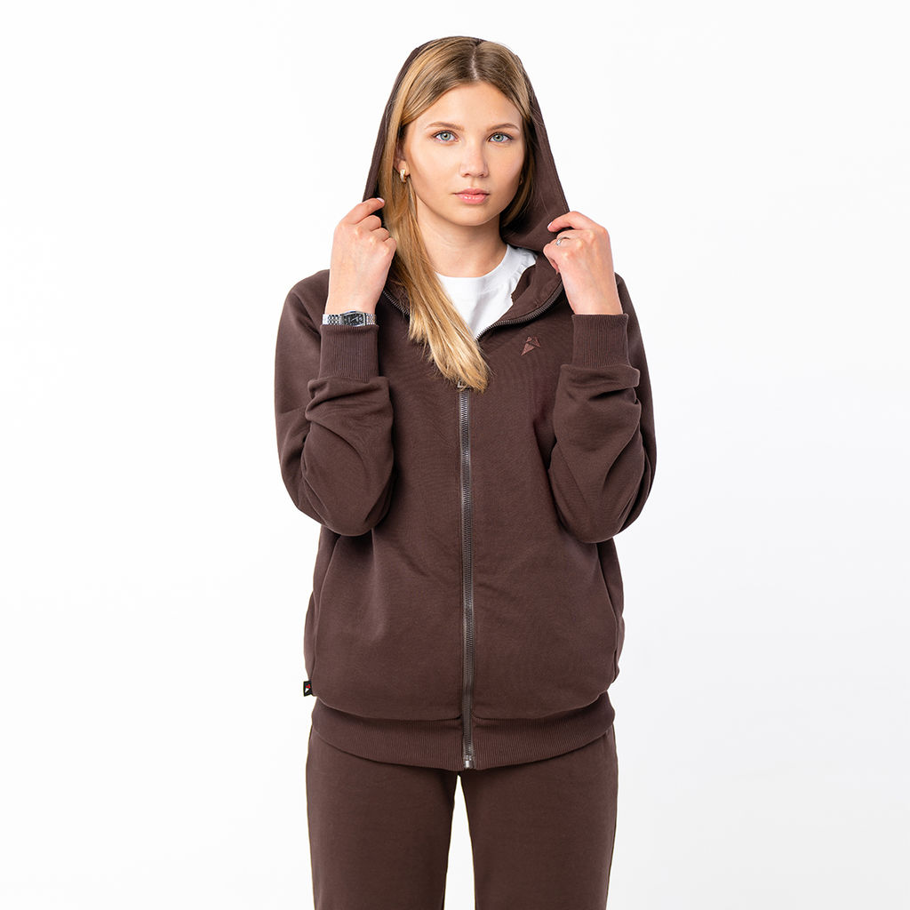 RODOS Спортивный костюм женский осень/весна М-292 Кофейный  фото 5