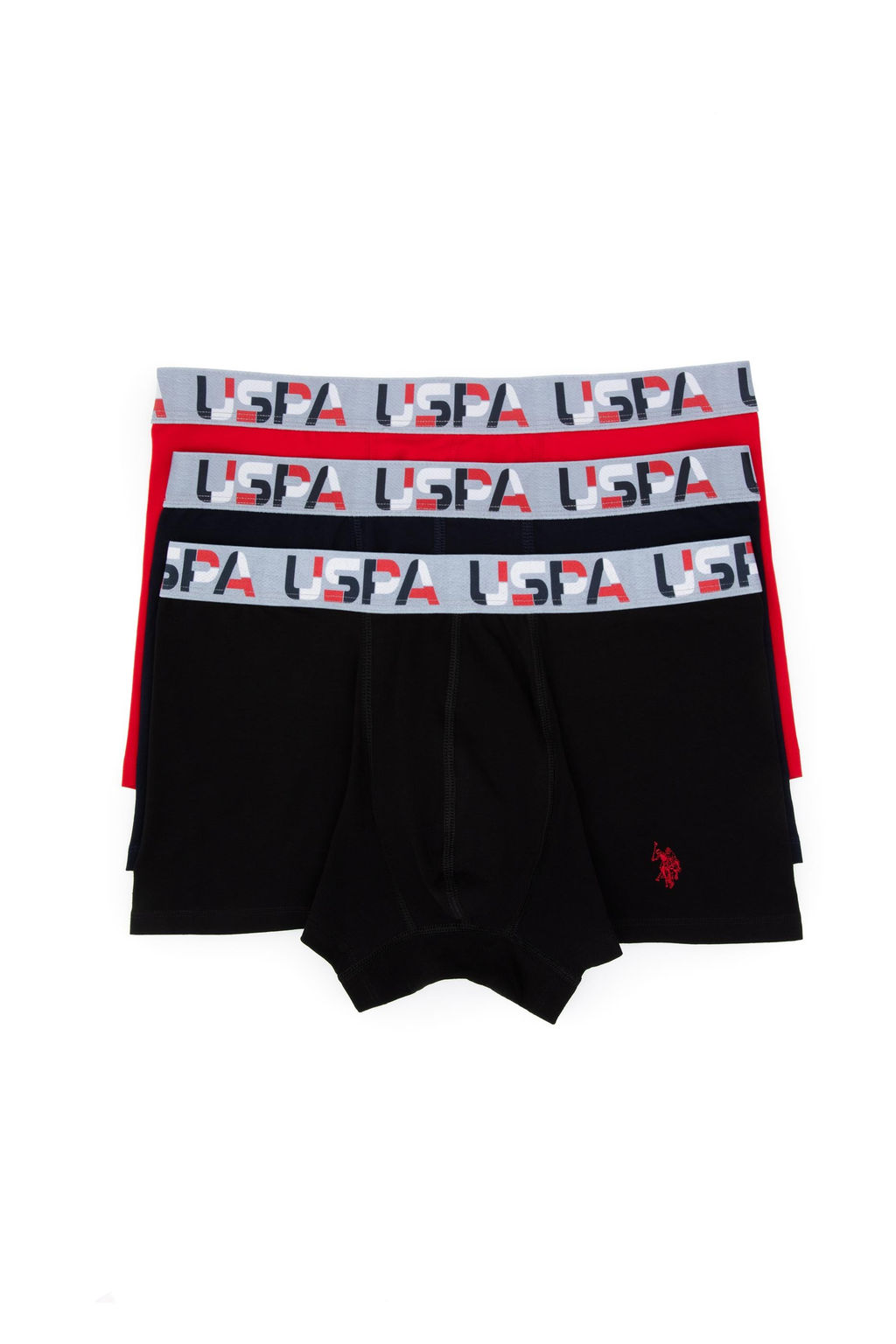 Трусы-боксеры U.S. Polo Assn темно-синие из хлопка