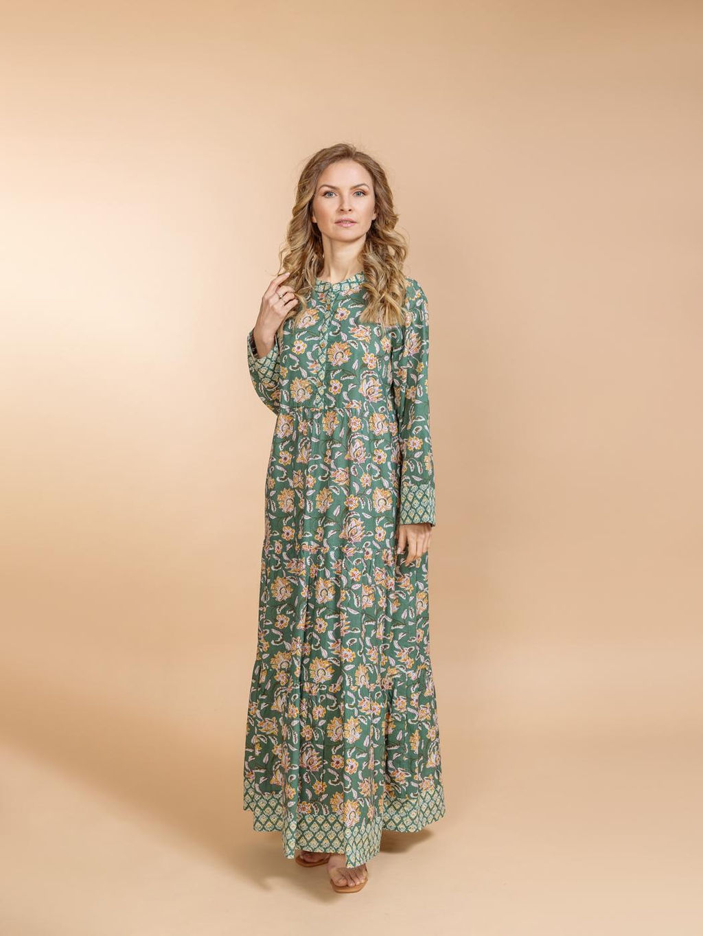 Платье (хлопок) №25-580-3 - Ганг фото 4