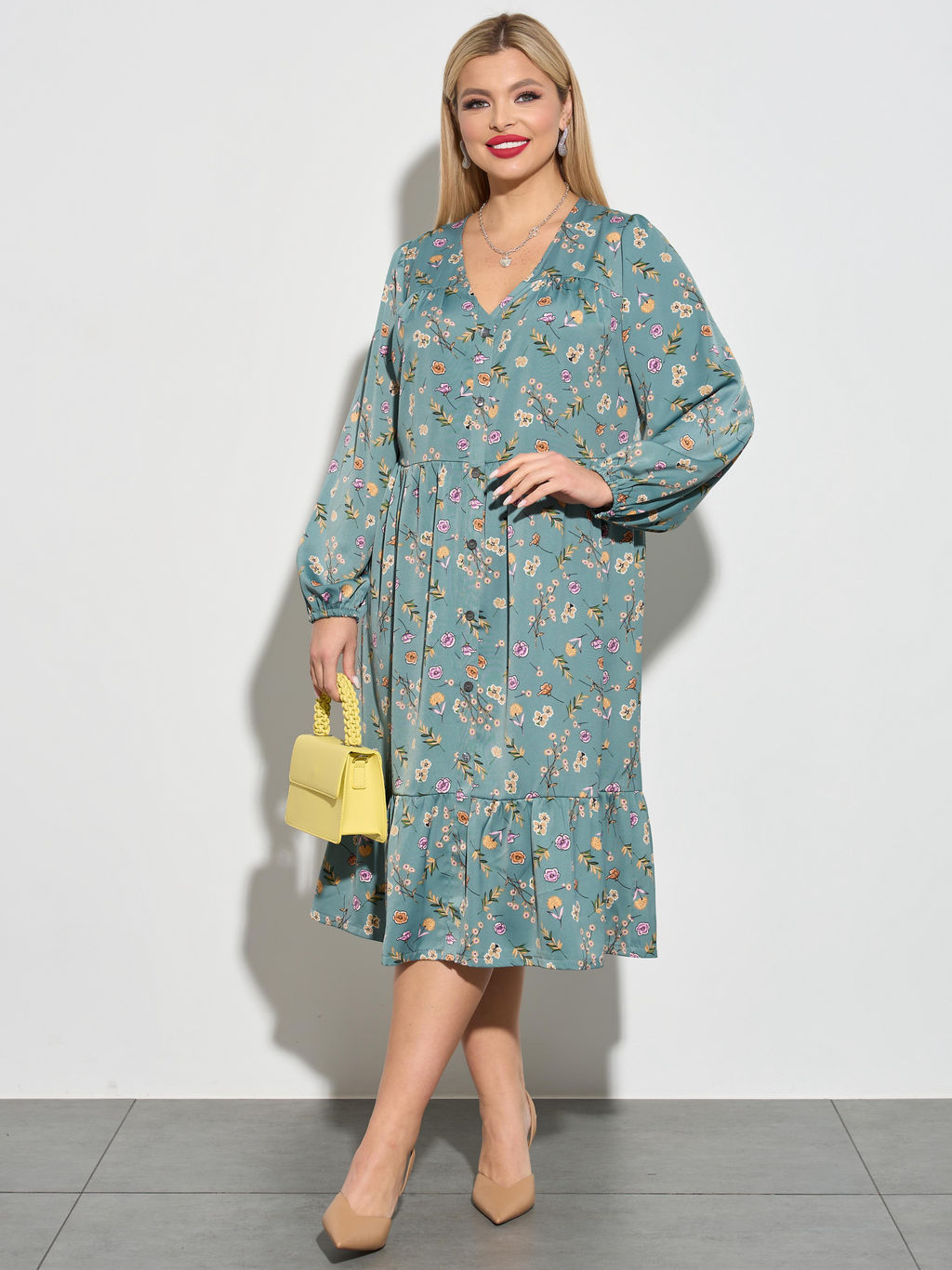 Платье 0296-1п чёрный - Dora фото 18